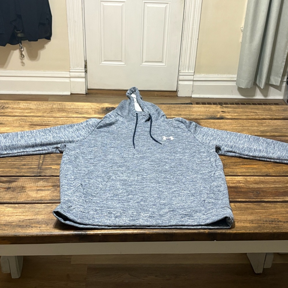 Under Armour Heathered Blue Hoodie
